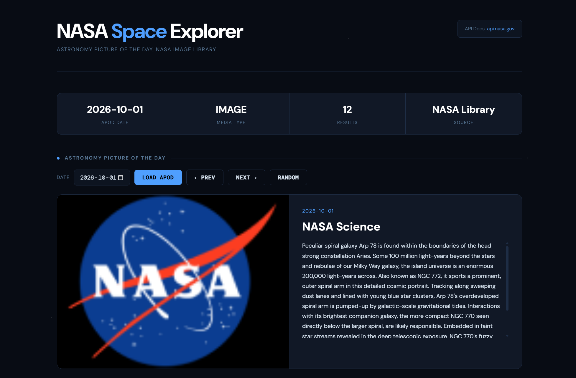 NASA Space Explorer